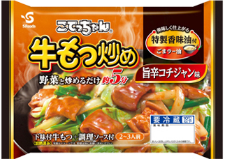 こてっちゃん牛もつ炒めすき焼き風