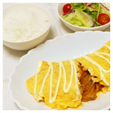 こてっちゃんとキムチのとん平焼き